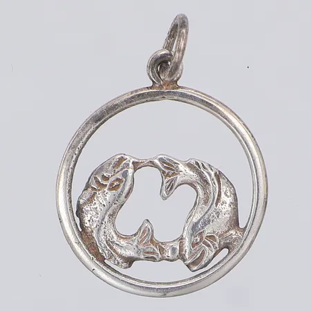 Hänge Fiskarna 22mm, ca 16mm, Alton, 925/1000 silver Vikt: 0,9 g