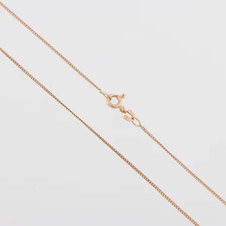 Collier Pansar 18k,längd ca 44 cm,bredd 0.9 mm. Vikt: 1,8 g