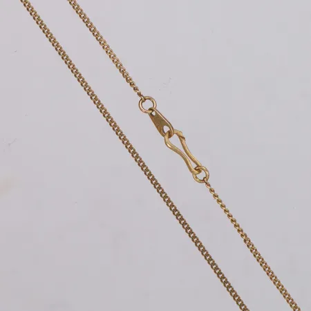 Kedja, Pansar, längd 51cm, bredd 1,3mm, 14K Vikt: 3,4 g