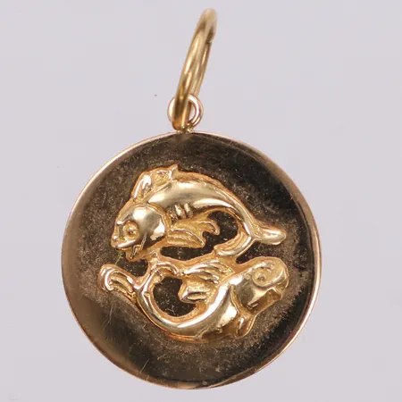 Hänge, längd 32,0mm, bredd 21,0mm, 18K  Vikt: 4,2 g