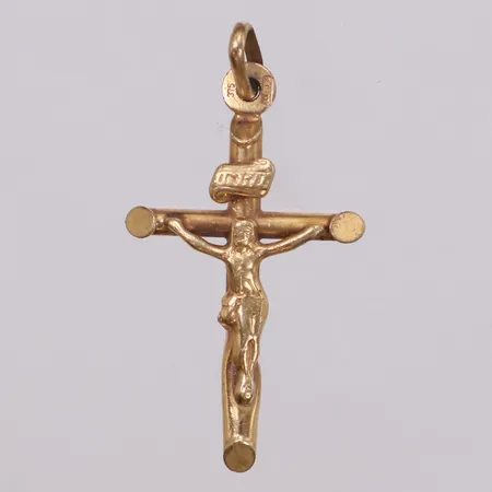 Hänge, defekt, bucklig, ostämplad, 9K Vikt: 1 g