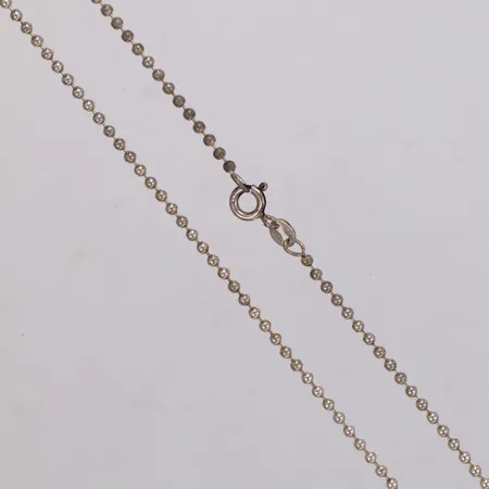 Kedja, kullänk, längd 50cm, bredd 1,9mm, 925/1000 silver Vikt: 5,3 g