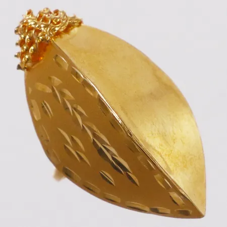 Ring dekor, stl 17¼, bredd 3,6-35mm, reglerbar storlek, 21K  Vikt: 5,1 g