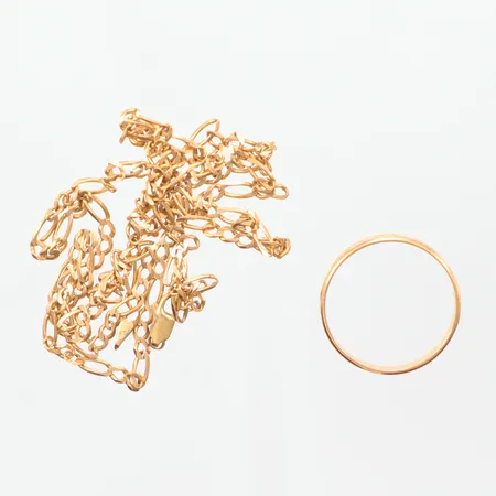 Parti guld defekt, 18K  Vikt: 13 g