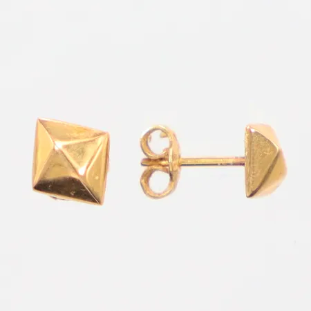 Ett par örhängen 1cm, 18k Vikt: 1 g