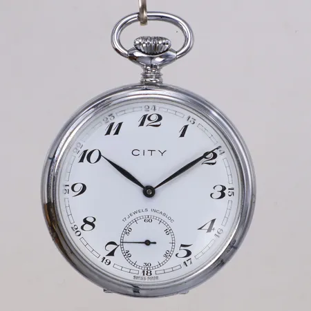 Fickur, City, Ø48mm, manuell, stål