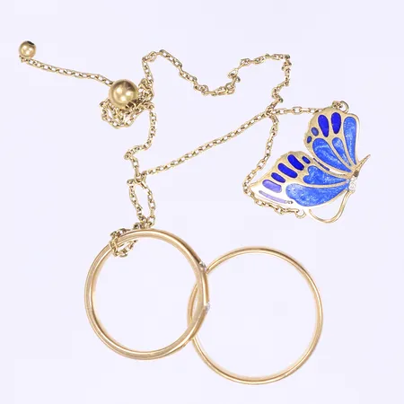 Diverse guld defekt 18K  Vikt: 14,4 g