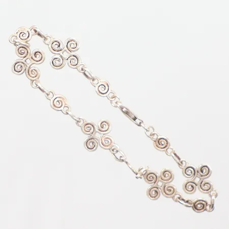 Armband silver 925/1000 längd 20cm Vikt: 7 g