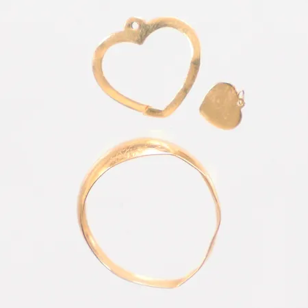 Parti guld defekt 18k Vikt: 1,6 g