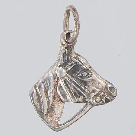Hänge häst 15mm, 11mm, 830/1000 silver Vikt: 0,7 g