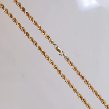 Kedja Cordell, längd 60,5cm, bredd 4,3mm, ihålig, 18K Vikt: 13,4 g