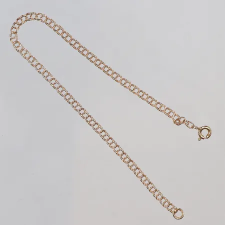 Armband Bismarck, längd 18,5cm, bredd 2mm, 18K Vikt: 2,2 g
