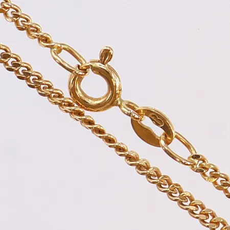 Kedja Pansar, 43,5cm, bredd 1,5mm, 18K Vikt: 5,1 g