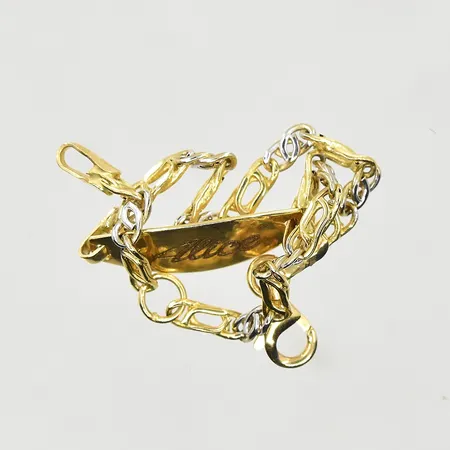 Diverse defekt guld, 14K. Vikt: 2 g