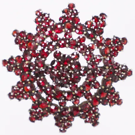 Brosch granater 44mm, gulmetall