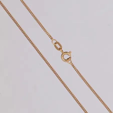 Kedja, längd 51cm, bredd 1,2mm, Guldfynd, 18K Vikt: 3 g
