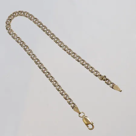 Armband Bismarck 19,5cm bredd 3mm 18K Vikt: 6,5 g