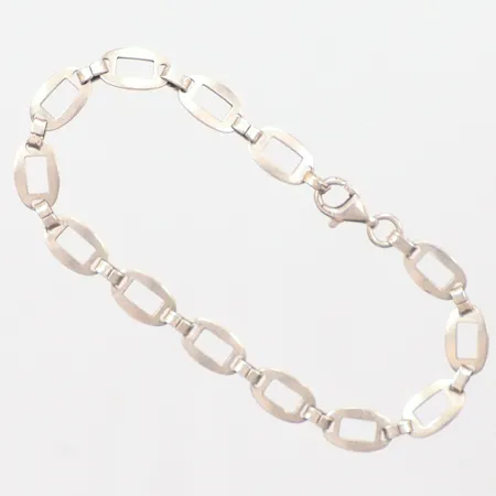 Armband silver 925/1000 längd 18,5cm Vikt: 6,2 g
