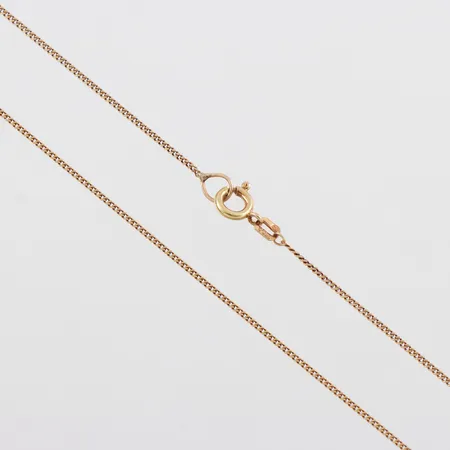 Collier Pansar 18k,längd ca 43 cm,bredd 1 mm. Vikt: 2,3 g