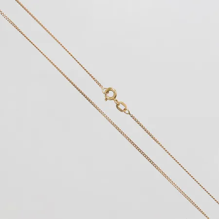 Kedja, Pansar, längd: 50cm, bredd: 1,1mm, GHA, 9K Vikt: 1,9 g