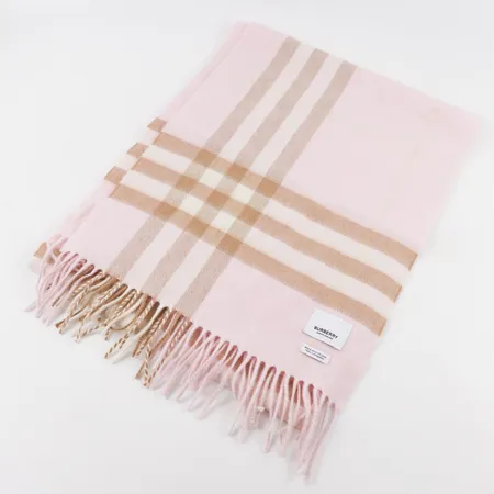  Halsduk Burberry, 100% cashmire, längd utan fransar ca 170cm, bredd 31cm, kvitto NK Göteborg , bra skick