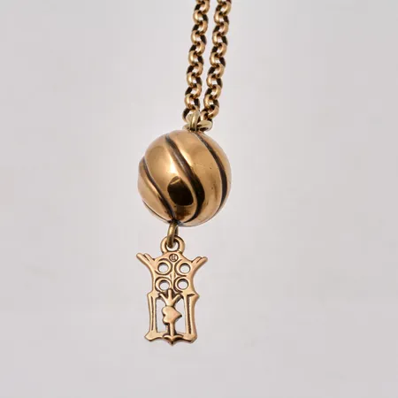 Collier i brons, 70cm, 20x58mm, Kalevala Koru.