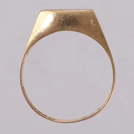 Klackring, stl 18, bredd 5,0mm, personlig gravyr, 18K Vikt: 2,8 g