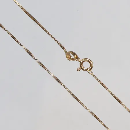 Kedja Venezia 38,5cm bredd 1mm 18K Vikt: 1,9 g