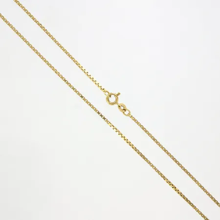 Kedja Venezia 45,5cm, bredd: 1mm, 18K Vikt: 7,2 g