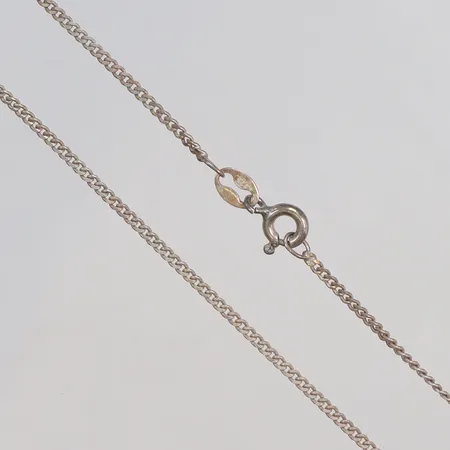 Kedja Pansar 41cm bredd 1mm silver 925/1000 Vikt: 2,1 g