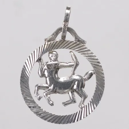 Hänge 30mm, 835/1000 silver Vikt: 2,2 g