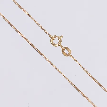 Kedja Pansar längd 38cm bredd 1mm 18K Vikt: 1,5 g