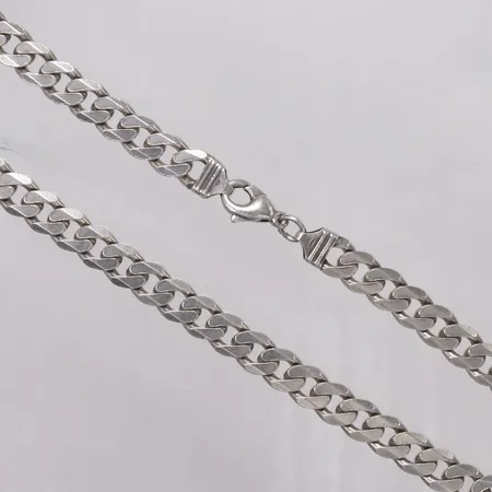 Kedja Pansar, 46cm, bredd 10,7mm, 925/1000 silver Vikt: 82,6 g