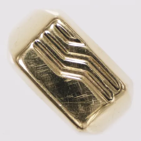 Klackring stl 20½, bredd 4,3-12mm, 18K  Vikt: 4,8 g