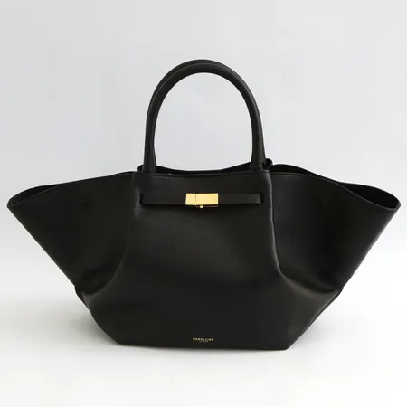 Väska tote bag, Demellier New York, 15x22x48cm, kalvskinn, 2 innerfack, magnetlås, axelrem, detaljer i gulmetall, dustpåse