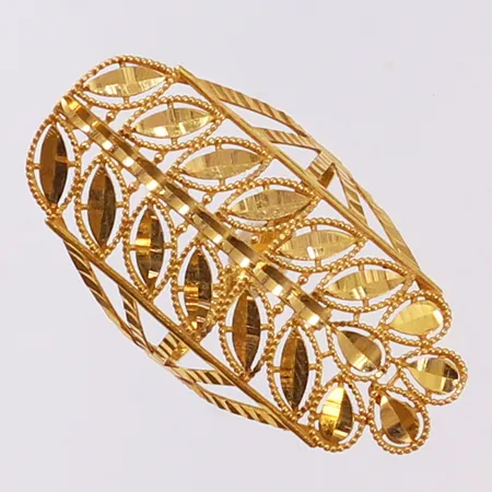 Ring stl 17, 21K Vikt: 3,8 g