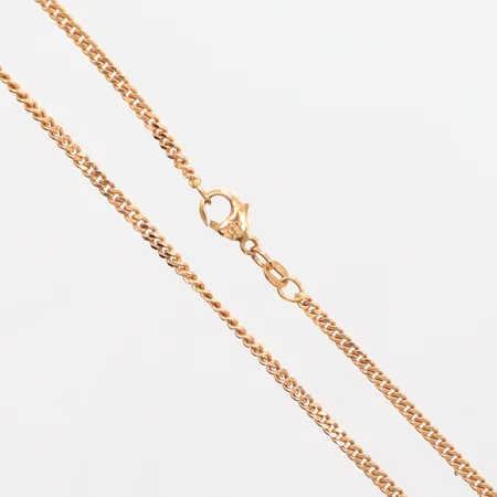 Kedja Pansar, längd 51,5cm, bredd 2mm, 18K Vikt: 12,2 g