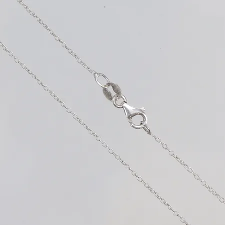 Kedja Ankarlänk 45/42mm bredd 1mm silver 925/1000 Vikt: 1,1 g