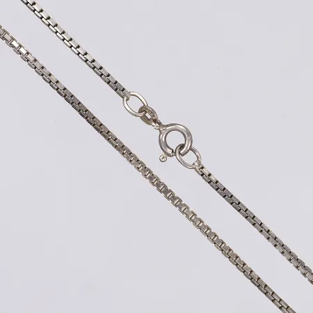 Halskedja Venezia längd 50cm bredd 2mm silver 835/1000 Vikt: 11,2 g Vikt: 11,2 g