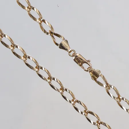 Kedja längd 45cm, bredd 5mm, 18K Vikt: 9,5 g