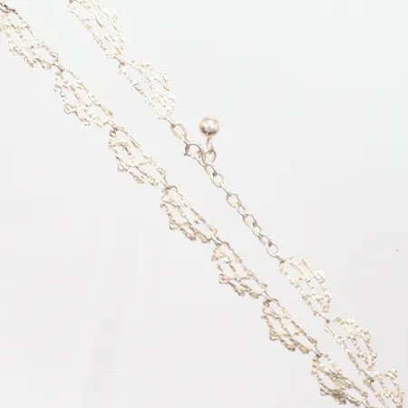 Collier silver 835/1000 längd 44cm Vikt: 9,6 g