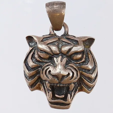 Hänge tiger, 38x23mm, 925/1000 silver Vikt: 11,2 g