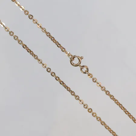 Kedja Ärtlänk 60,5cm bredd 2mm 18K Vikt: 8,5 g