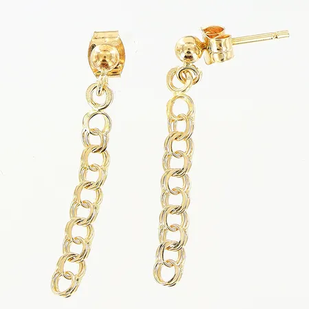 Ett par örhängen Bismarck, 28mm, 18K Vikt: 1,1 g