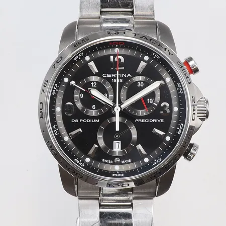 Herrur Certina DS Podium Precidriver, quartz, Ø44mm, serie nr. c001647, inga tillbehör