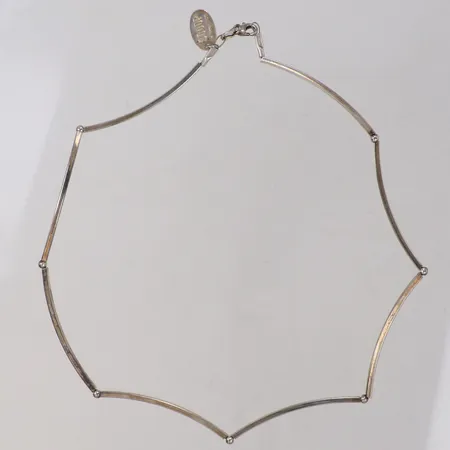 Collier Scoop, längd 41cm, bredd 1,9mm, 925/1000 silver Vikt: 10,3 g