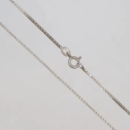 Kedja Venezia 42cm bredd 1mm silver 925/1000 Vikt: 3,8 g