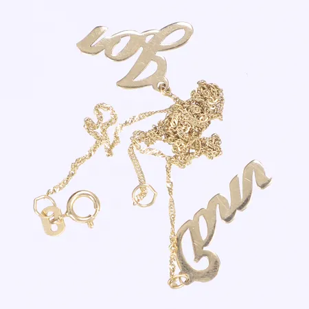 Diverse guld defekt 14K  Vikt: 1,4 g