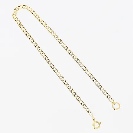 Armband Bismarck, 18cm, bredd 2,5mm, 18K Vikt: 1,4 g