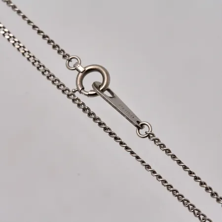 Kedja i Platina, 37,5-40,5cm, Pansar, bredd 1,2mm, Pt 850/1000, vikt 2,74g.